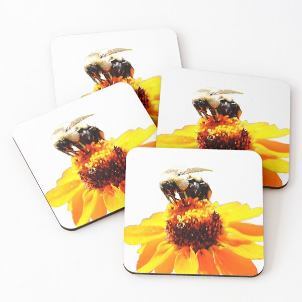 Item preview, Bee On a Flower designed and sold by bloomingvine.