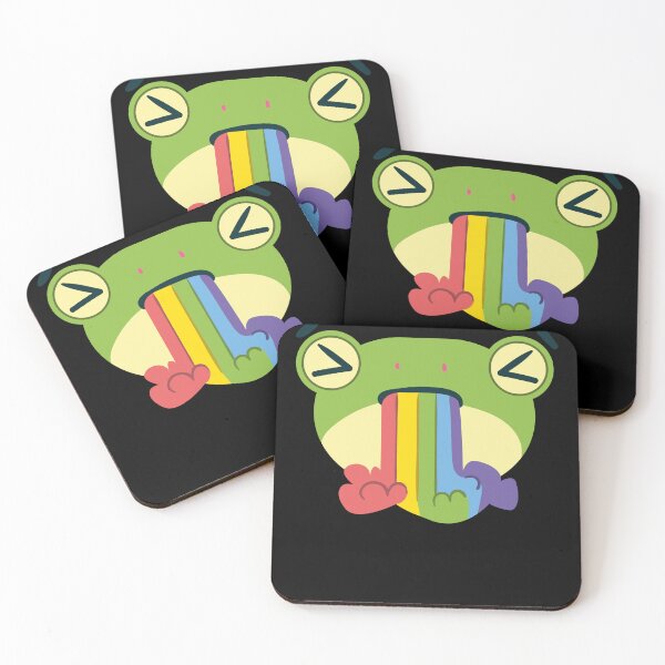 Item preview, Cute Frog Rainbow Vomit Vomiting Rainbow designed and sold by MasterKlaw.