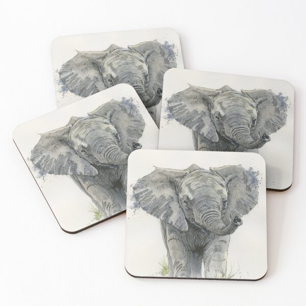 Item preview, Baby Elephant designed and sold by MegaraWiild.