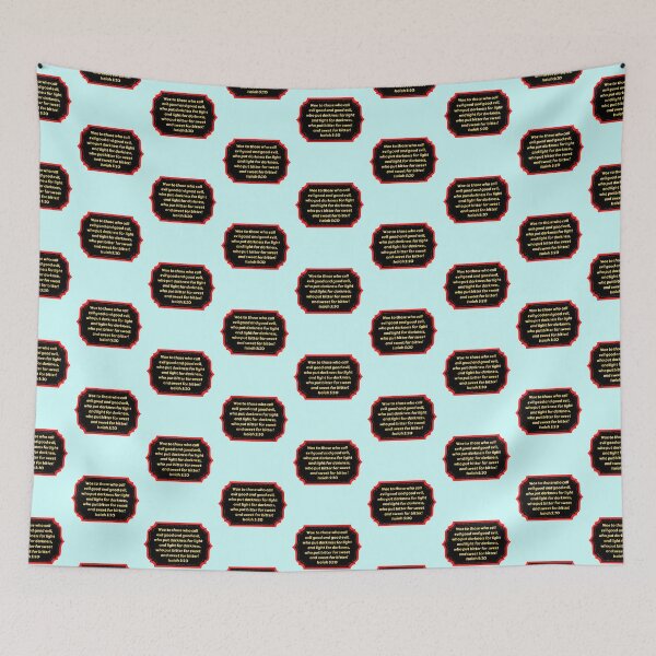 Item preview, Bible Verse Isaiah 5:20 designed and sold by Prayingwarrior.