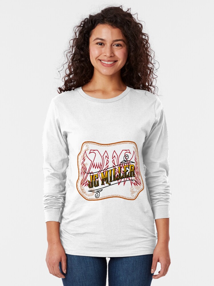 Thumbnail 2 of 5, Long Sleeve T-Shirt, JC MILLER-FIREBIRD-WHITE designed and sold by jcmillermusic.