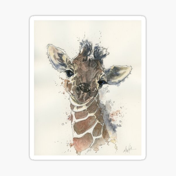 Baby Giraffe Sticker