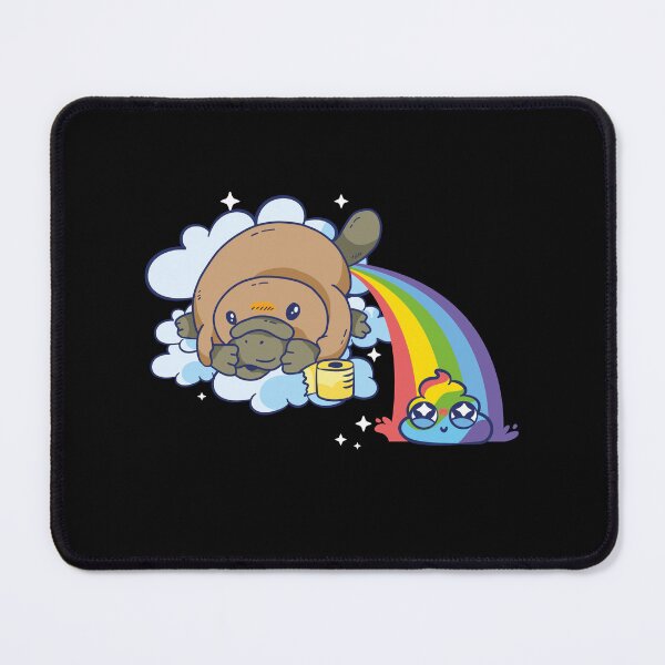 Item preview, Cute Platypus Pooping Rainbow designed and sold by MasterKlaw.