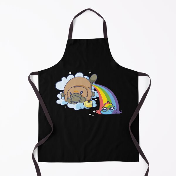 Item preview, Cute Platypus Pooping Rainbow designed and sold by MasterKlaw.