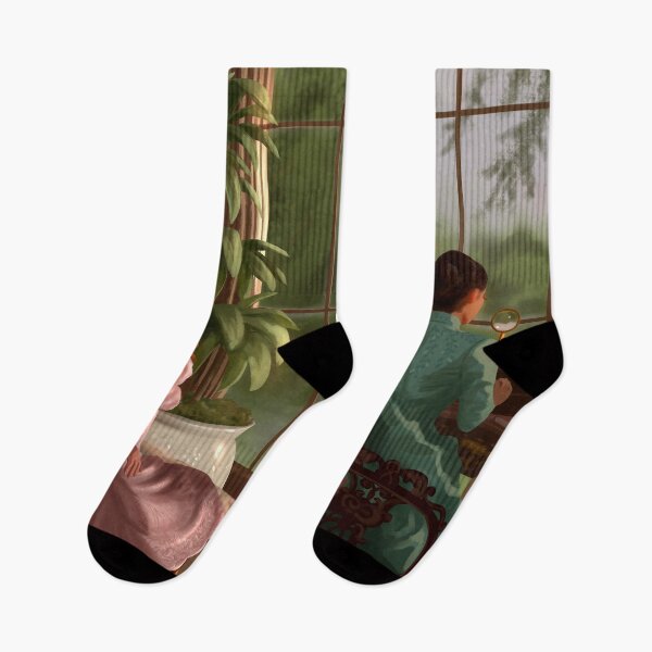 Item preview, Sitting in the Conservatory designed and sold by Maysoulrose.