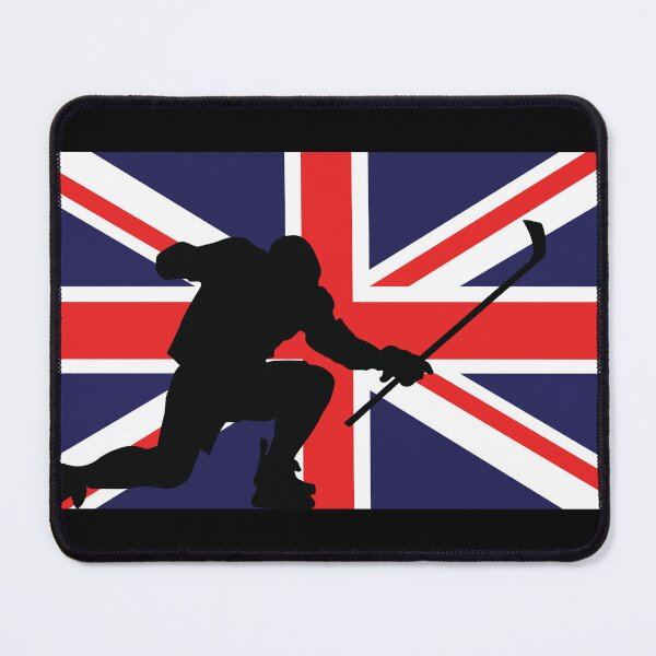 Item preview, British UK Ice Hockey Silhouette Celebration designed and sold by CanvasTee.