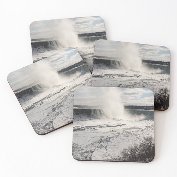 Item preview, Winter Wonderland - Spectacular Niagara Falls Ice Buildup  designed and sold by Georgia Mizuleva.