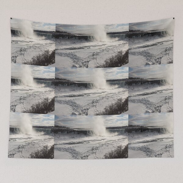 Item preview, Winter Wonderland - Spectacular Niagara Falls Ice Buildup  designed and sold by Georgia Mizuleva.