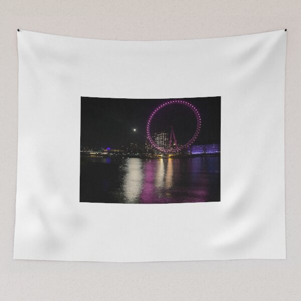 Item preview, London Eye at night designed and sold by kwn1804.