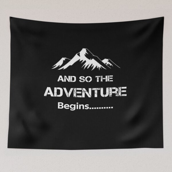 Item preview, And So The Adventure Begins Camping designed and sold by rachidhaz.