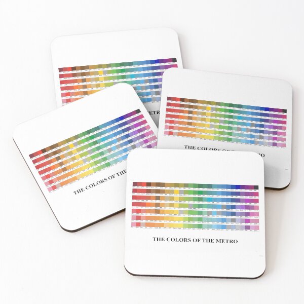 Item preview, The Colors of the metro designed and sold by MartiRubio.
