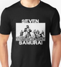 seven samurai tshirt