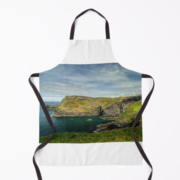 Item preview, Rugged cliffs viewed from the South West Coast Path near Boscastle designed and sold by MichaelBShannon.