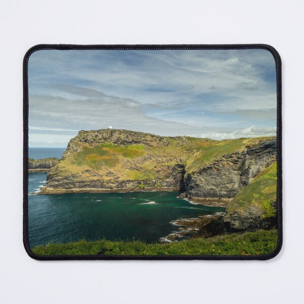 Item preview, Rugged cliffs viewed from the South West Coast Path near Boscastle designed and sold by MichaelBShannon.