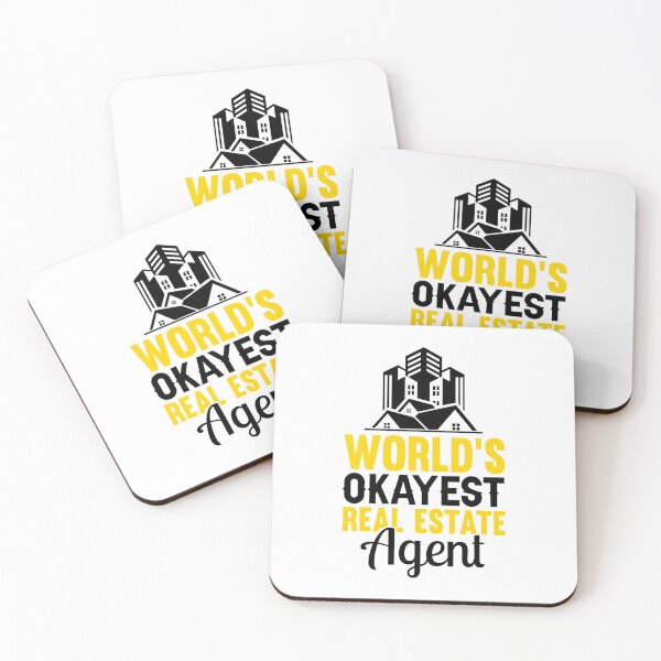 Item preview,  World's Okayest Real Estate Agent designed and sold by shopx8.