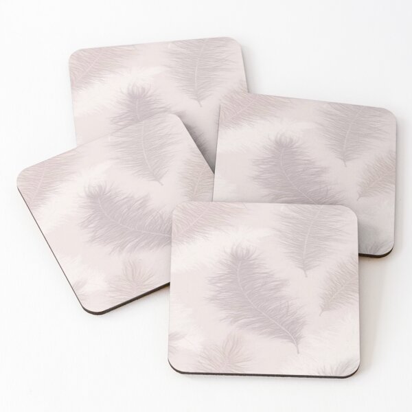 Item preview, Abstract Feathers Pink Blush designed and sold by WearWolfDesigns.