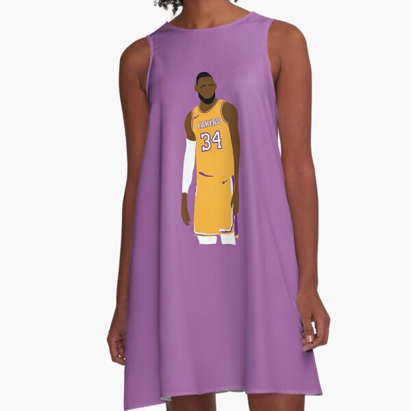 Image of Lakers Bryant Retro NBA Jersey Dress  Jersey dress outfit, Nba  jersey dress, Jersey dress