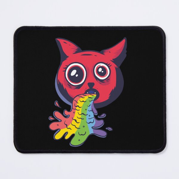 Item preview, Funny Vomiting Rainbow Cat designed and sold by MasterKlaw.