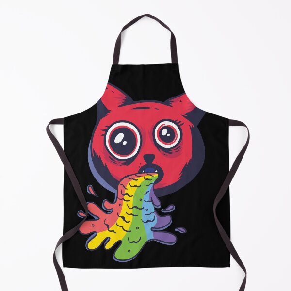 Item preview, Funny Vomiting Rainbow Cat designed and sold by MasterKlaw.