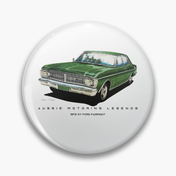 Artikelvorschau, Aussie Motoring Legends 1972 XY Ford Fairmont entworfen und verkauft von Wayne Sotogi.