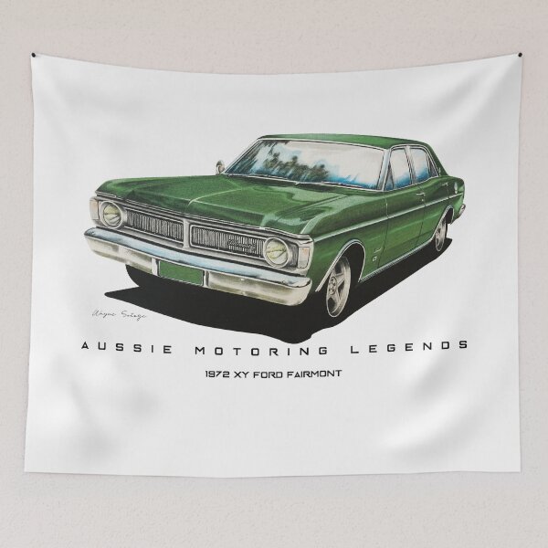 Item preview, Aussie Motoring Legends 1972 XY Ford Fairmont designed and sold by Wayne Sotogi.