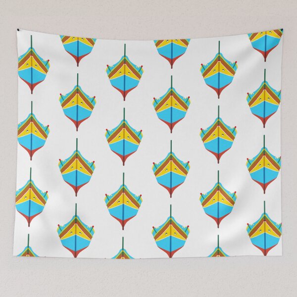 Item preview, Maltese Luzzu designed and sold by JustGottaDraw.
