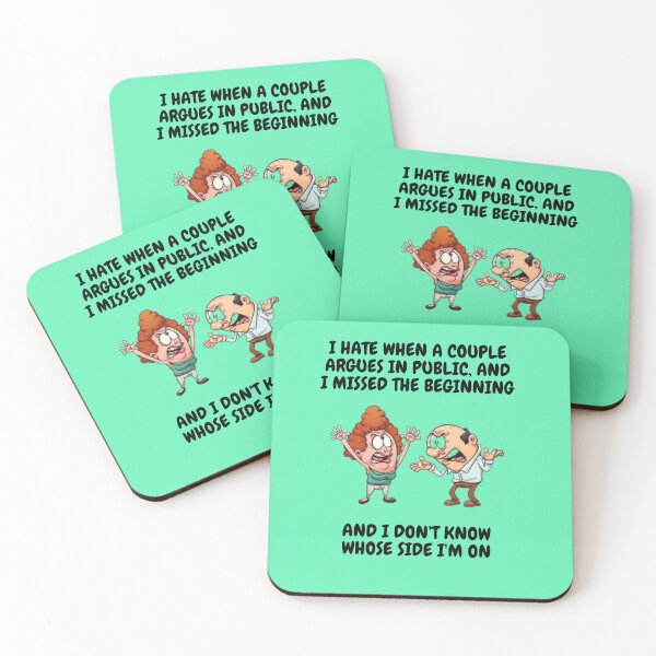 Item preview, I HATE WHEN A COUPLE ARGUES IN PUBLIC designed and sold by forgodandcountr.
