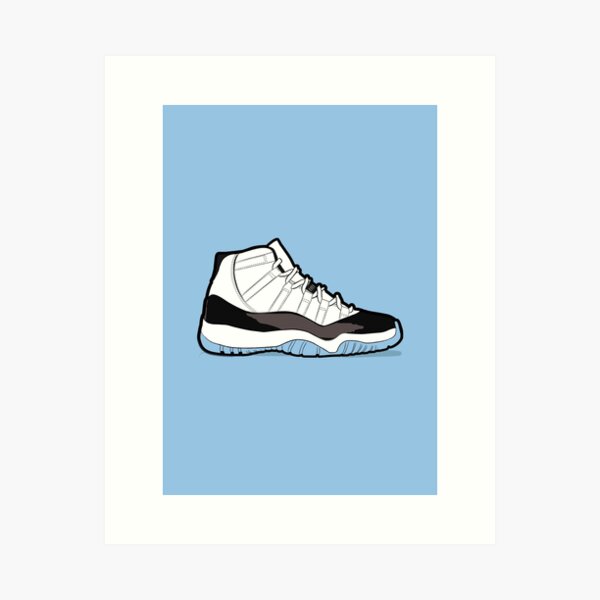 Nike Air Jordan Jaune affiches et impressions par Sneakers Head