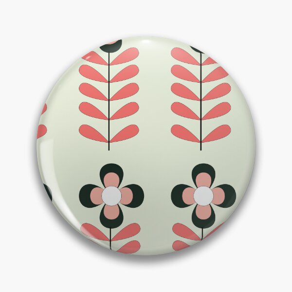 Item preview, Minimalistic Retro Floral Pattern designed and sold by LisWilliams.