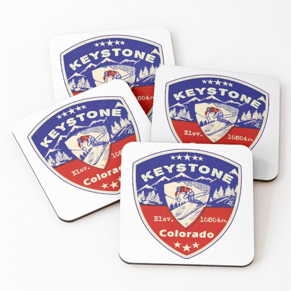 Item preview, Keystone Colorado Skiing Ski Mountains Skier designed and sold by DESTINATIONS DECAL.