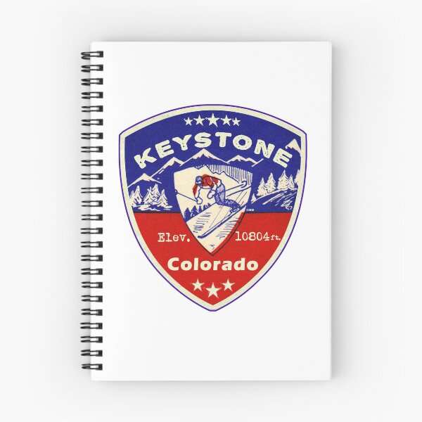 Artikelvorschau, Keystone Colorado Skifahren Skiberge Skifahrer entworfen und verkauft von DESTINATIONS DECAL.