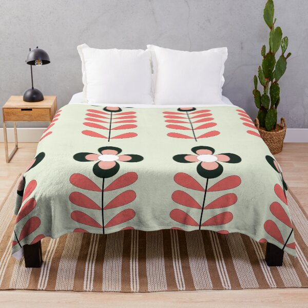 Item preview, Minimalistic Retro Floral Pattern designed and sold by LisWilliams.