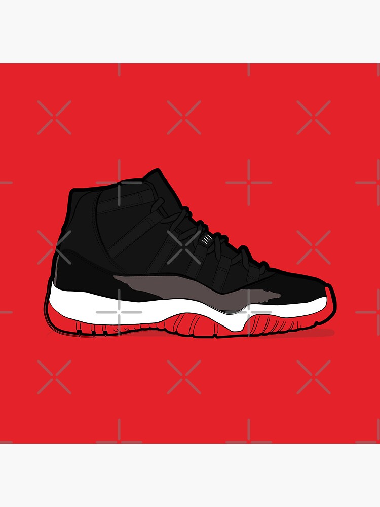 Air Jordan 11 Cool Grey Poster by Graphkicks