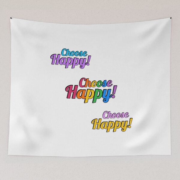 Item preview, Choose Happy Cute Colorful Positive Sticker Pack designed and sold by Inspirationmotivation.