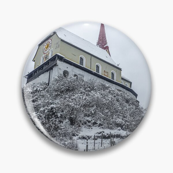 Item preview, Hilltop Church in Snow designed and sold by StewieStrout.