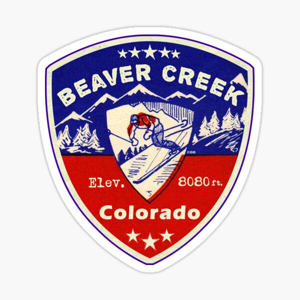 Item preview, Beaver Creek Colorado Skiing Ski Mountains Skier designed and sold by DESTINATIONS DECAL.