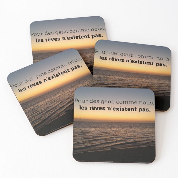 Aperçu de l'œuvre Les rêves n'existent pas créée et vendue par EnjoyLifeMerch.