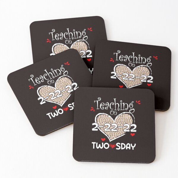 Item preview, Teaching 2nd Grade On Twosday 2/22/2022 Funny School Teacher T-Shirt designed and sold by soufishop.