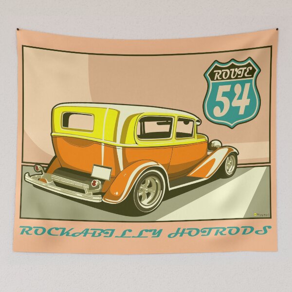 Item preview, Rockabilly hotrods designed and sold by Akira-31.