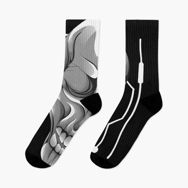 Item preview, Futuristis skull head illustration designed and sold by satriyanto.