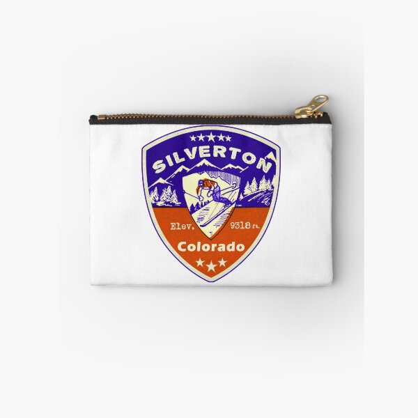 Item preview, Silverton Colorado Skiing Ski Mountains Skier designed and sold by DESTINATIONS DECAL.