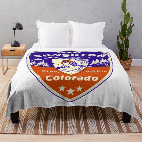 Item preview, Silverton Colorado Skiing Ski Mountains Skier designed and sold by DESTINATIONS DECAL.