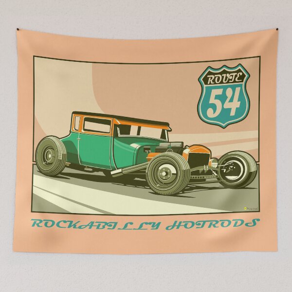 Item preview, Rockabilly hotrods designed and sold by Akira-31.