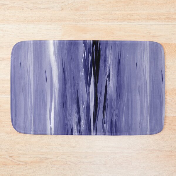 Item preview, Waterfall Abstract Art In Blue Purple Very Peri Abstract Wavy Line Decor I  designed and sold by Irina Sztukowski.