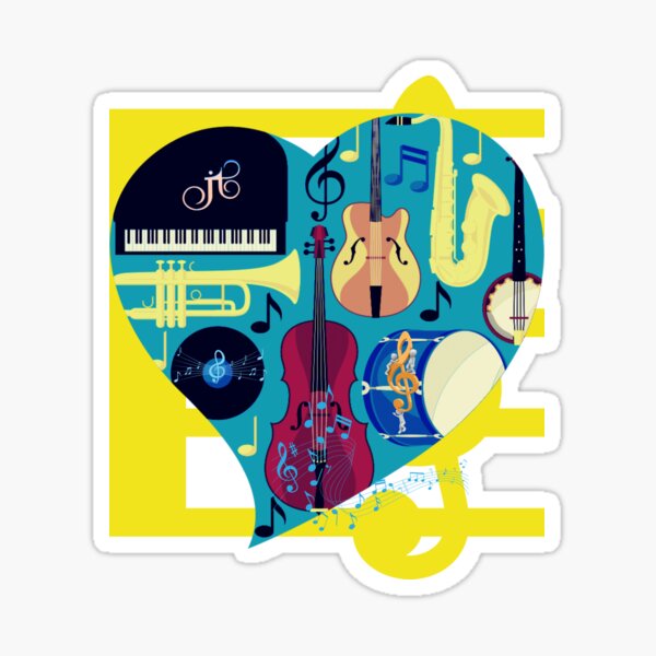 Jazz Blues Sticker