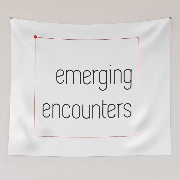 Item preview, Romantic Text Minimalist Aesthetics EMERGING ENCOUNTERS designed and sold by AUKTORA.