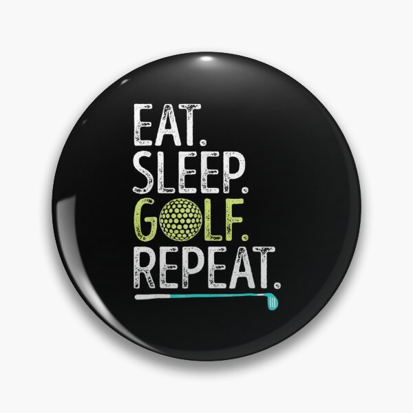 Item preview, Eat Sleep Golf Repeat designed and sold by offyourback.