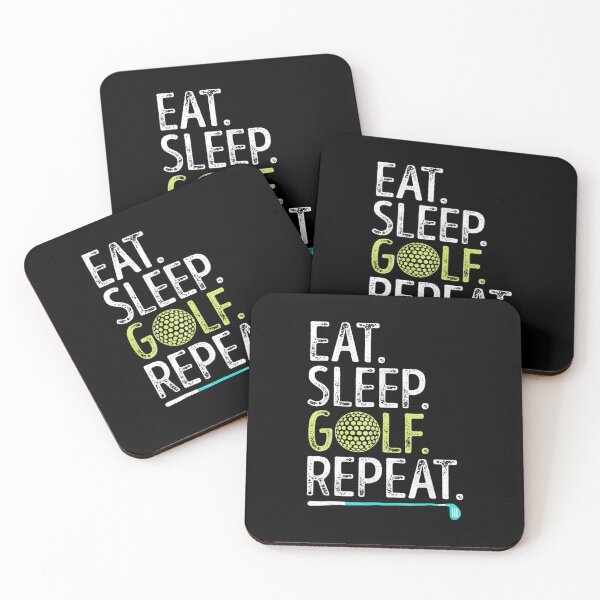 Item preview, Eat Sleep Golf Repeat designed and sold by offyourback.