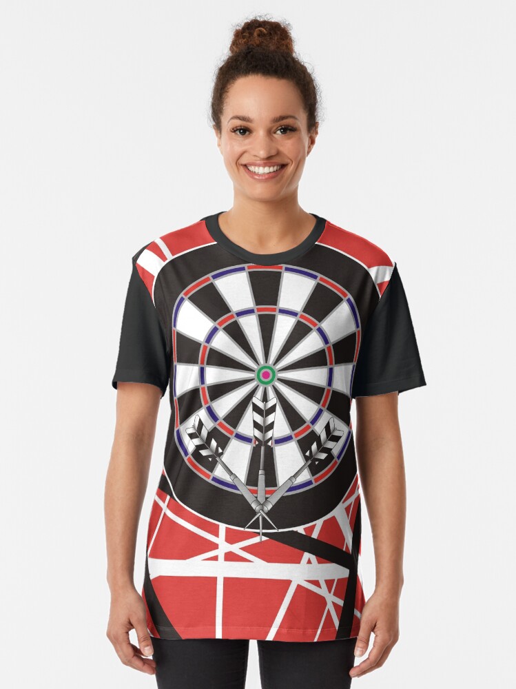 Alternate view of One Rockin' Darts Shirt Graphic T-Shirt