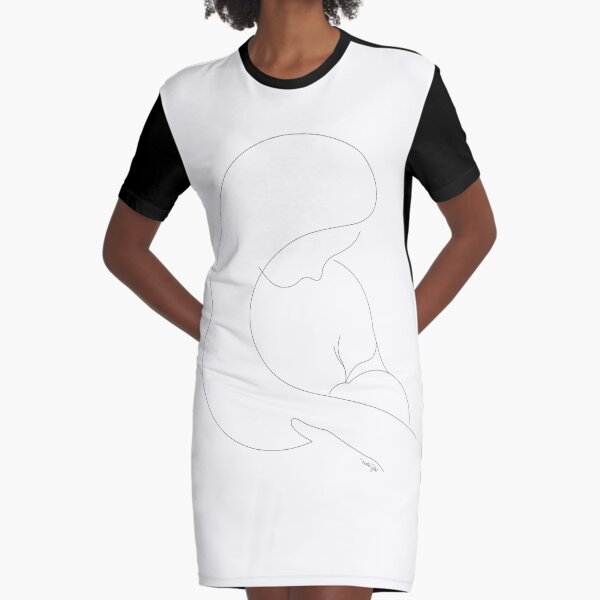 Graphic T-Shirt Dress